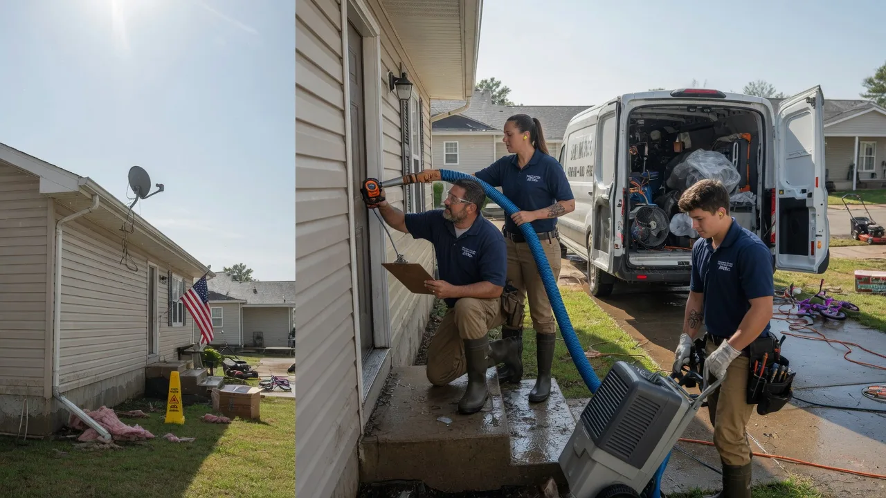 Ceiling Water Damage Restoration in Volga, WV near me