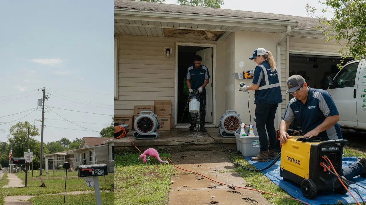 Storm Damage Water Removal in Volga, WV near me
